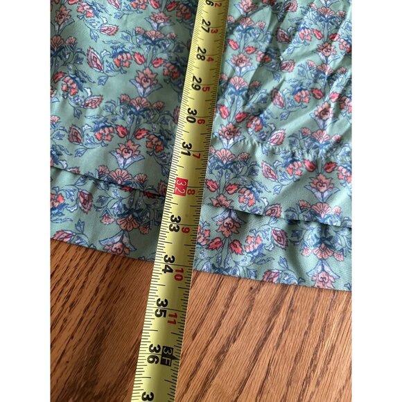 Forever 21 Floral Sleeveless Mint Green Dress With Buttons & Pockets Knee-Length - Picture 10 of 15